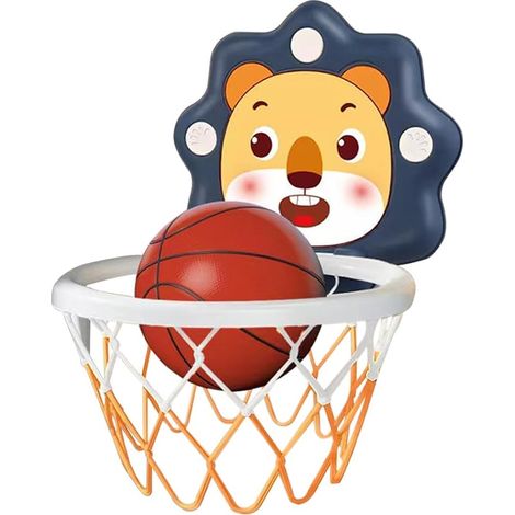 Mini canasta de baloncesto para niños, juguete de interior para niños a partir de 3 años. (1/4)