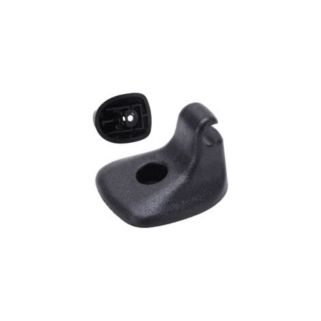 Clip para parasol 1GW25DX9AA, gancho de repuesto negro para CHRYSLER 200 2011 – 2015-Crezuo (1/4)