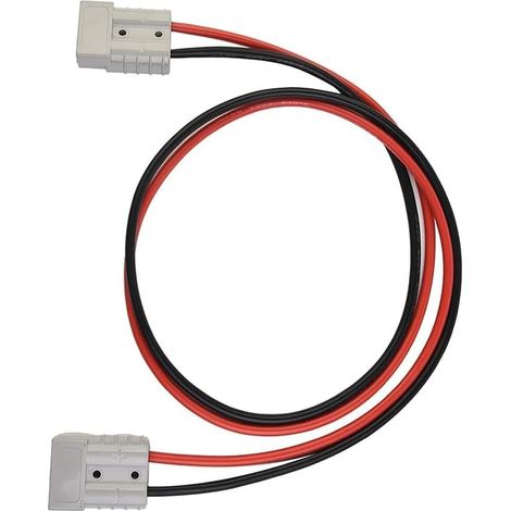 Connettore per batteria da 50 A 600 V, cavo a connessione rapida da 10 AWG per connettore Anderson (200 cm) (1/5)