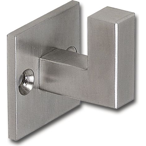 Mantelhaken Tazumal Breite 30 mm, Höhe 35 mm, Edelstahl gebürstet
