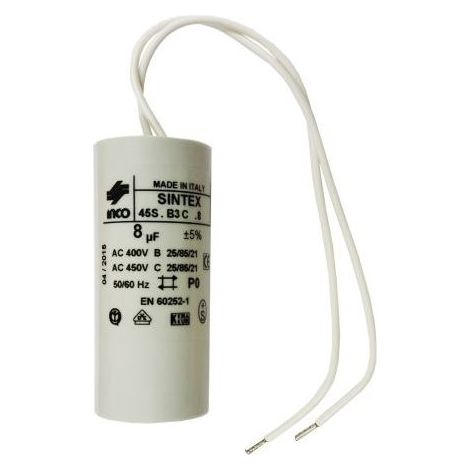Pp-Kondensator 30 Mf 250 V Erkennungskabel 250 m Ersatz FAAC 7600515 Packung 2 Stück
