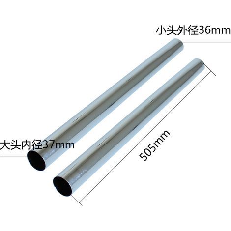 Accessori per aspirapolvere industriale a bidone BF500 da 15 litri, prolunga con tubo metallico dritto e connettore, tubo lungo. (1/5)