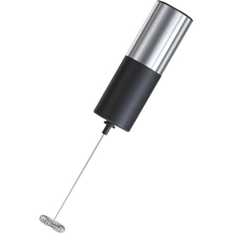 Machine à Mousse de Lait Portable Mousseur à Lait électrique portatif avec Fouet en Acier Inoxydable,Fouet en Acier Inoxydable pour Cappuccino, café Pare-balles, Latte-Ensoleillé (1/5)