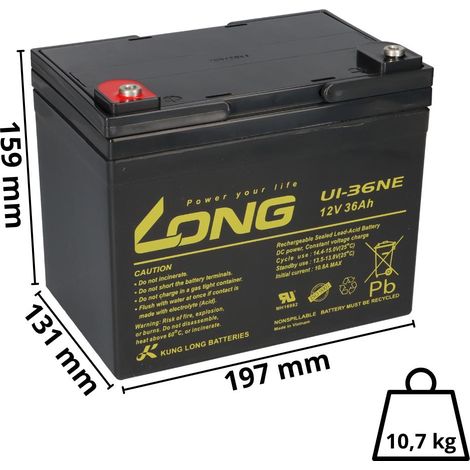 Akku-Satz 24V 36Ah passend für EMG Vista DX Kolja SR3.17 (1/5)