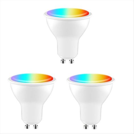 Tuya GU10 Ampoule LED Intelligente à Intensité Variable 5 W AC100-130 V WIFI + Bluetooth Contrôle de L'Application Smart Life (1/5)