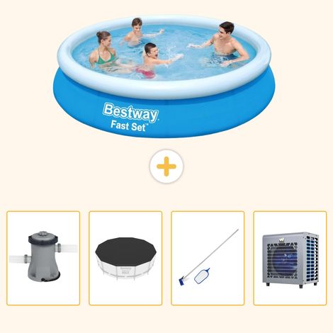 Bestway Bestway Fast Set Ronde - 366x76 cm - 5-pièces S283 (1/5)