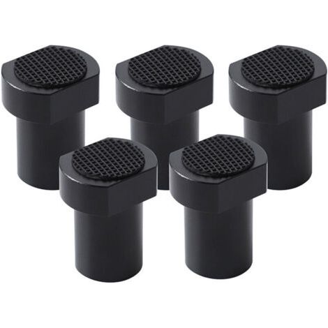 BUNTHAUS Lntyq 5 pièces Alliage d'Aluminium Presse Etabli pour Bench Dog Serre Joint Etabli pour Etabli Menuisier Bouchon de Positionnement de Serrage Accessoires d'Établi pour Trou de Chien de 20mm (
