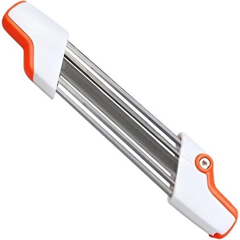 Affûteur Chaîne 2-en-1 pour Tronçonneuse STIHL 3/8" LP, Outil d'Affûtage Tronçonneuse, Remplacement pour chaîne (Lime 4mm) (1/5)