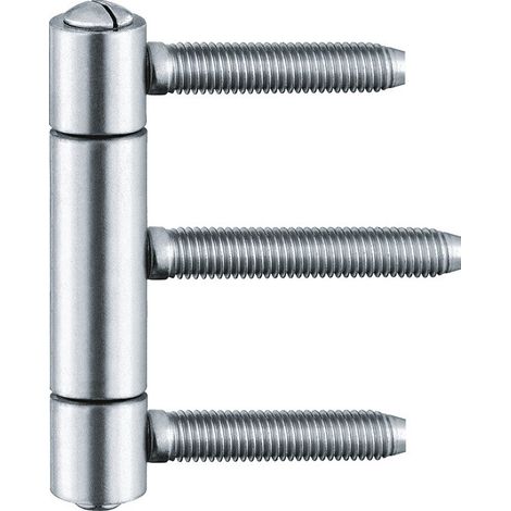 Simonswerk Paumelle BAKA C 1-15 WF ( 3000255706 ) en 3 parties nickelées DIN gauche / droite Portes en bois 20 pièces