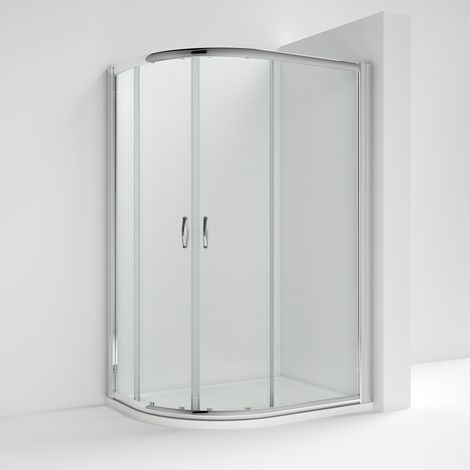 Nuie Ella Offset Quadrant Shower Enclosure 1000mm x 800mm - 5mm Glass (1/5)