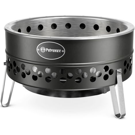 Petromax Feuerschale Tyropit Black Edition 35,5 x 62,3 x 62,3 cm TYROPIT-BLACK