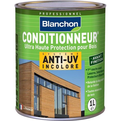 Condizionatore Blanchon Anti-UV 4106608 1L barattolo incolore per legno