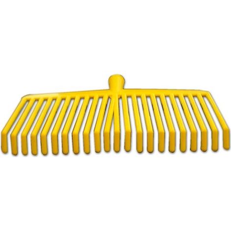 Scopa Rastrello 22 denti in PVC per la raccolta olive - Misura: 39 cm (1/2)