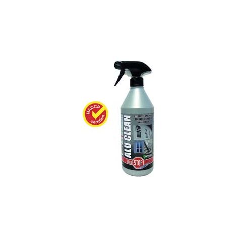 ALU CLEAN DETERGENTE SPECIFICO PER LA PULIZIA DI INFISSI IN ALLUMINIO- - ml.750 in flacone spray - 12 pezzi DIXI