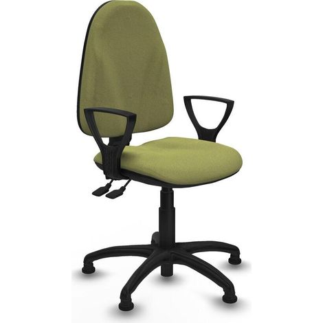 Piqueras et Crespo Algarra chaise bureau verte réglable (1/3)