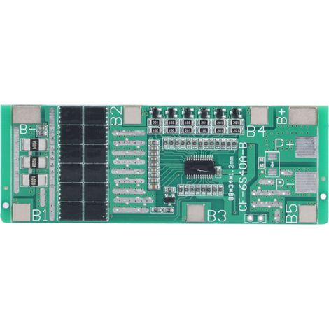 Panneau de Protection de batterie au Lithium 6S 40A, éclairage solaire de cellules BMS avec Balance (1/5)