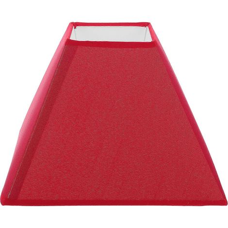 Abat-jour en tissu de protection pour lampe de table, style simple, 28 x 28 x 20 cm, éclairage diffus, 1 pièce (1/5)