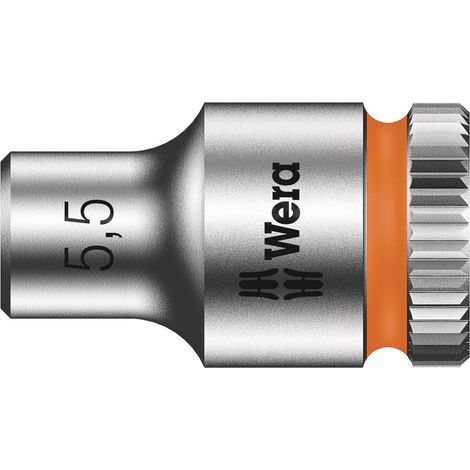 Wera 8790 HMA Zyklop-Steckschlüsseleinsatz mit 1/4"-Antrieb, 5,5 x 23 mm (1/5)