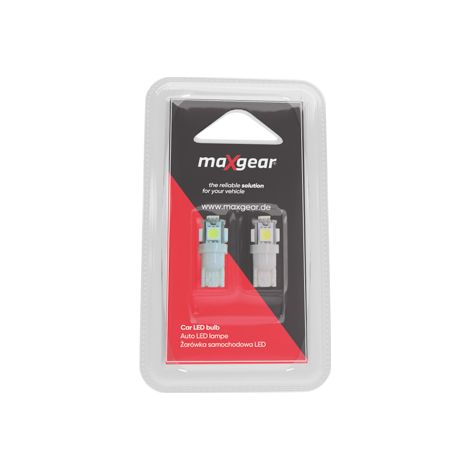 MAXGEAR 78-0164SET Ampoule éclairage intérieur W5 12V 1W