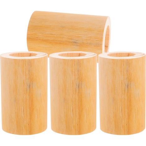 Rehausseurs de Meubles en Bois Rond 4pcs pour Chaise et Table, Haute Capacité de Charge, Installation Facile, pour Usage Domestique et Peinture DIY (1/5)