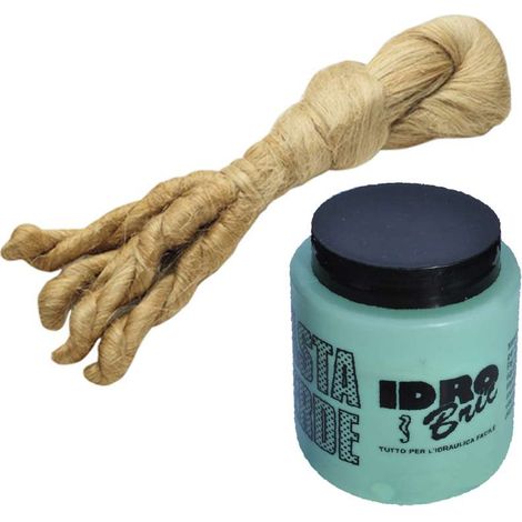 Idrobric Kit Manutenzione Idraulica - Pasta Verde con Canapa 150 gr (1/3)