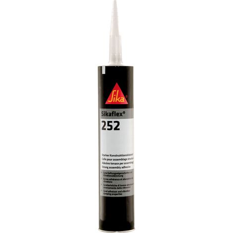 Klebstoff für strukturelle Verbindungen - SIKA Sikaflex 252 - Weiß - 300ml