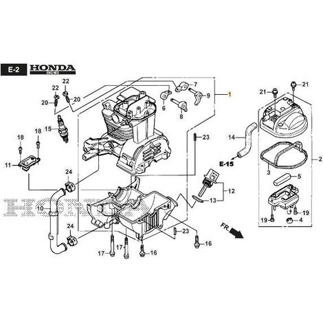 CARTER MOTORE ORIGINALE STIGA - 118551710/0