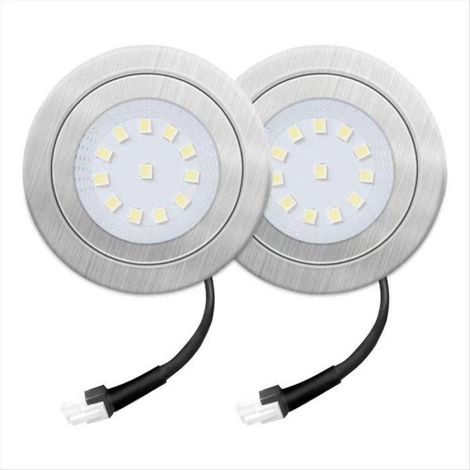 Lot de 2 Ampoules LED 1,5 W, 12 V CC, 6000 K, Remplacement Halogène 20 W, pour Hotte de Cuisine (1/5)