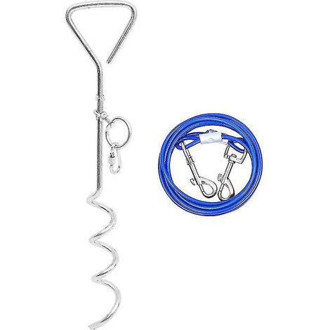 1 jeu de tige de fixation pour chien