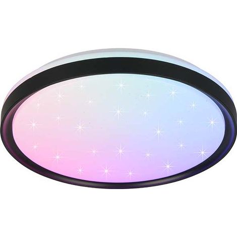 REALITY Plafonnier LED SOLIT, R63581132, 14W, 1800lm, noir (1/5)