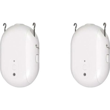 2x Robot de rideaux électriques intelligent Tuya ZigBee avec minuterie, ouverture et fermeture automatiques, capteur de lumière et télécommande via application pour Alexa B (1/2)
