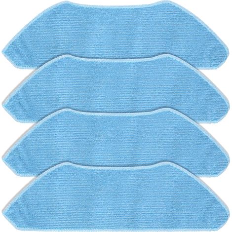 Chiffon de nettoyage Accessoires pour Lefant M1 / M2 / M2 Pro / M2S / M2S Pro de rechange pour aspirateur robot,serpillières en microfibre douce -4 pièces (1/5)