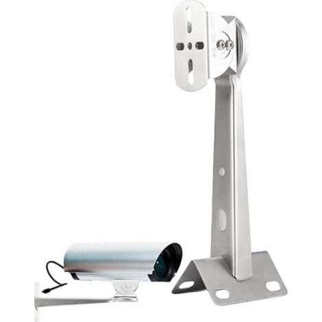 Support de montage pour caméra de sécurité - Support d'angle pour caméra de surveillance - Support réglable intérieur/extérieur - Support universel en métal solide (1/5)