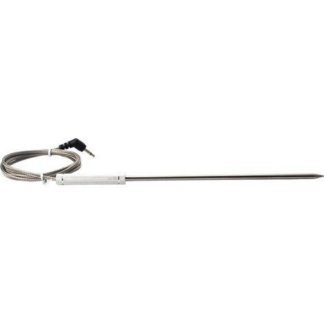 Sonda De Carne - Acero Inoxidable 304 - 15 Cm - 4 Mm - Rango -20 A 300 °C - Cable 1 M - Compatible Con Termómetros TP-17 Y TP-27 - 1 Unidad (1/5)