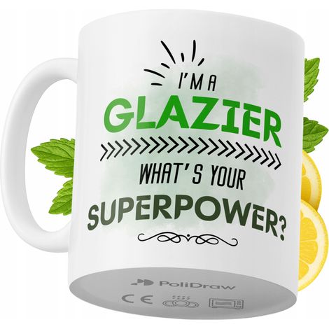 Taza divertida para vidrieros, taza de café o té con diseño gráfico y texto humorístico. Taza ideal para cumpleaños, santos y días festivos. Taza premium para ocasiones especiales en casa, la oficina  (1/5)