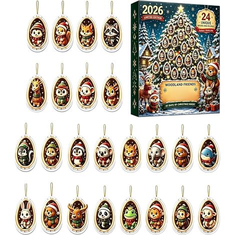 Adventskalender 2026: Waldtiere – 24 Tage Countdown (1/5)