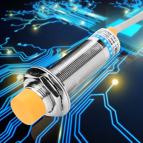 Capteur de proximité capacitif LJC18A3 B z BX, 12-24 V CC, transistor NPN 10 mm -10 % (1/5)