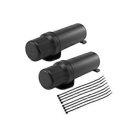 2-teiliges Motorradzubehör-Set: Wasserdichte Werkzeugtasche, Handschuhe, Regenmantel-Aufbewahrungsbox, universell für 125 mm (1/5)
