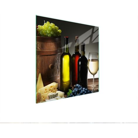 PIASTRA PROTETTIVA IN VETRO PER PIANO COTTURA 50x52 CUCINA (1/5)