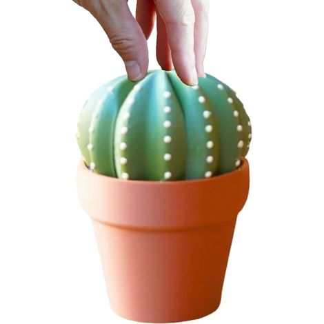 Dessous De Verre De Bureau sous-Verre 3D Cactus avec Pot de Tapis Pliable Avec Design Pot De Pour Cuisine Salle À Manger Bar Décoration Maison (1/5)