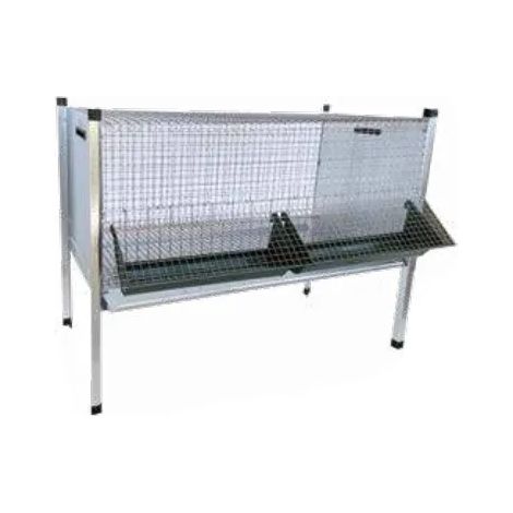 Gabbia per pollastrelli Ropet da interno ed esterno sovrapponibile 9kg - Senza mangiatoia laterale