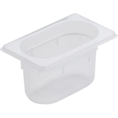 Bac gastronorme GN 1/9 - 100 en polypropylène REDFOX - GNPP 1/9-100 - REDFOX