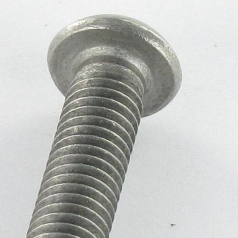 Vis métaux Inox A2 Inviolable Tête bombée TORX T30 avec téton M6X30-30 pièces (1/2)