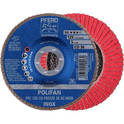 Disque à lamelles COFREEZE bombé 125mm K36 Pferd 1 PCS (1/5)