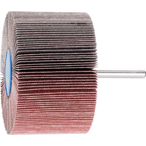 PFERD TOOLS Korund Fächerschleifer F Ø 80x50mm Schaft-Ø 6 mm A120 für Feinschliff und Finish 10 Stk (1/5)