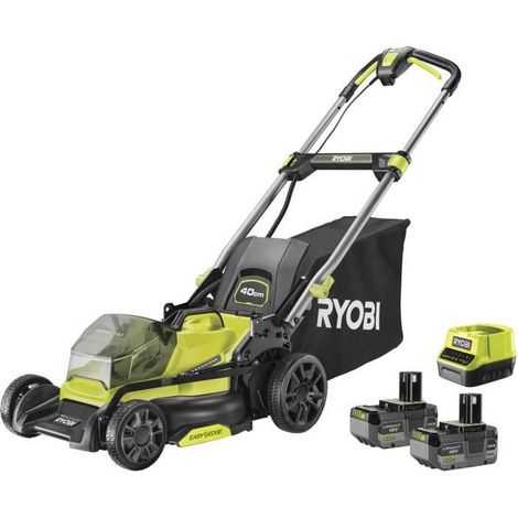 Cortacésped eléctrico inalámbrico Ryobi 18V 40 cm de corte (1/5)