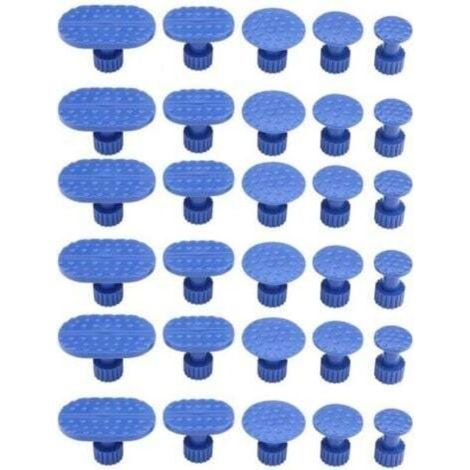 Kit de débosselage sans peinture pour carrosserie auto30 pinces extractrices réparables, plastique résistant, lot complet (1/4)