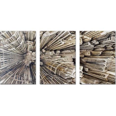 Tableau Sur Toile Architecture Urbaine Imprimé Haute Résolution Décoration Murale Salon Bureau 3 Pièces (1/5)
