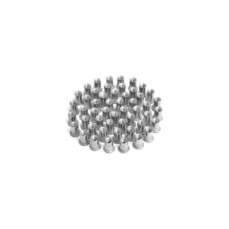 100 pièces écrou à Sertir M4 ,écrous de Rivet Insert Fileté,écrous à Sertir en Acier Inoxydable,Utilisé pour Réparer l'artisanat de Décoration de Meubles