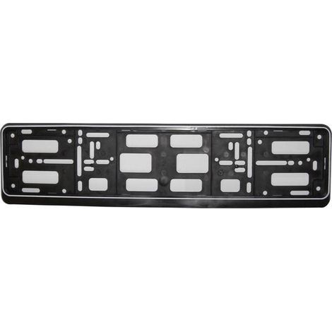 HP Autozubehör Plastica Porta targa Nero (L x L x A) 15 x 530 x 135 mm